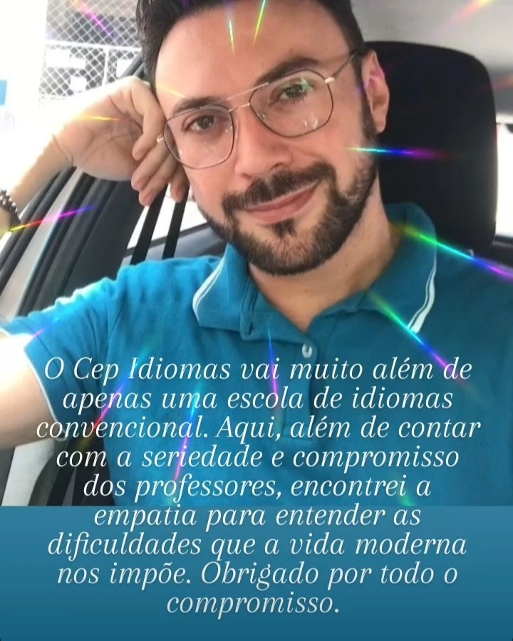 Depoimento de aluno do CEP Idiomas